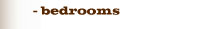 bedrooms